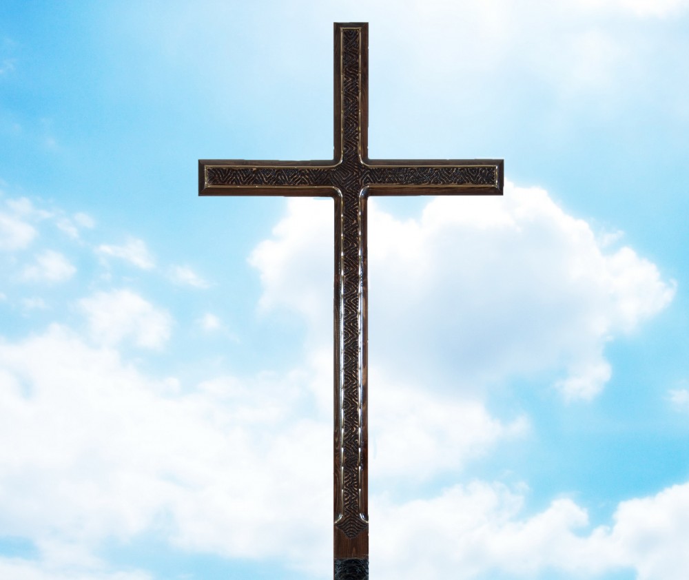 крест деревянный католический элитный
