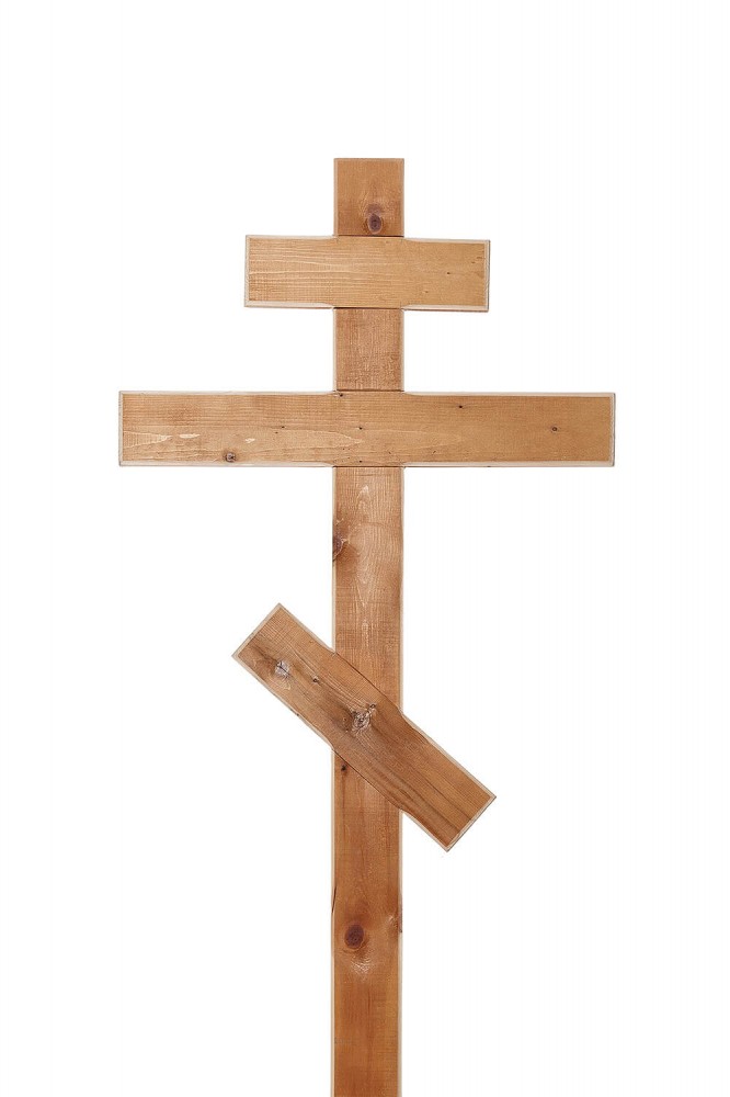 крест деревянный мореный